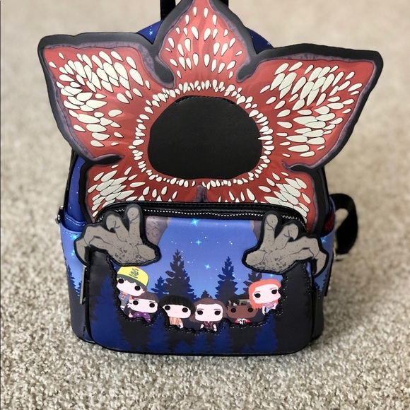 Loungefly Stranger Things Demogorgan Mini Backpack and Pop SDCC Exclusive - Picture 2 of 6